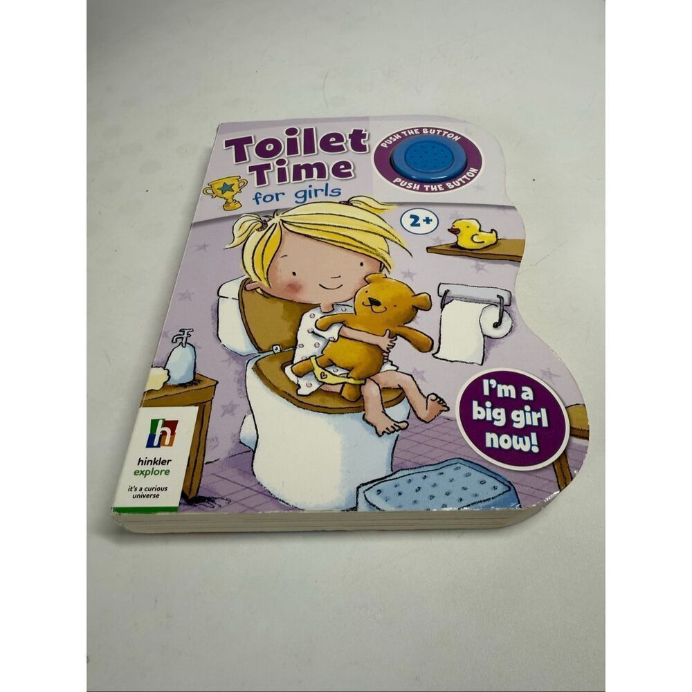 Toilet Time for girls Book Hinkler Books